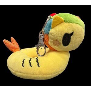 Tokidoki Unicorno Yellow‎ Summer Pool Party Mini Plush Keychain, Bookbag Clips